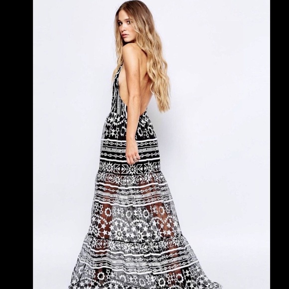 Jen's Pirate Booty black white Embroidered Mesh M - Picture 2 of 6